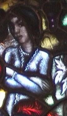 Anda in glas at the aula of the University of Groningen. Made by Johan Dijkstra.