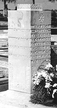 Grave at Groningen 1945-1967.